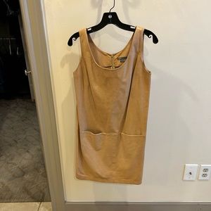 Vince Tan Leather dress.